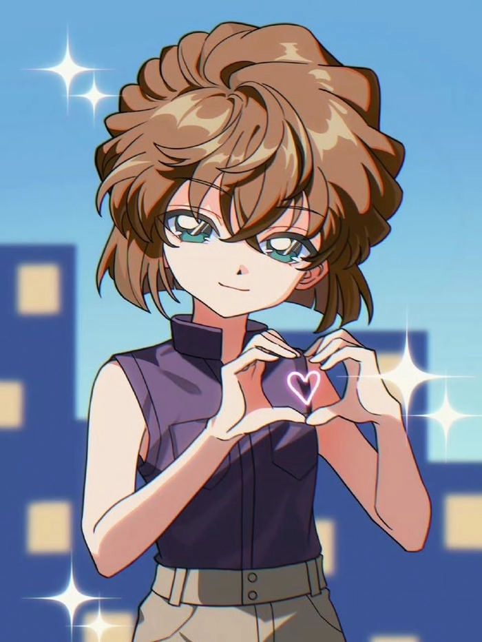 Hình Miyano Shiho cười dễ thương