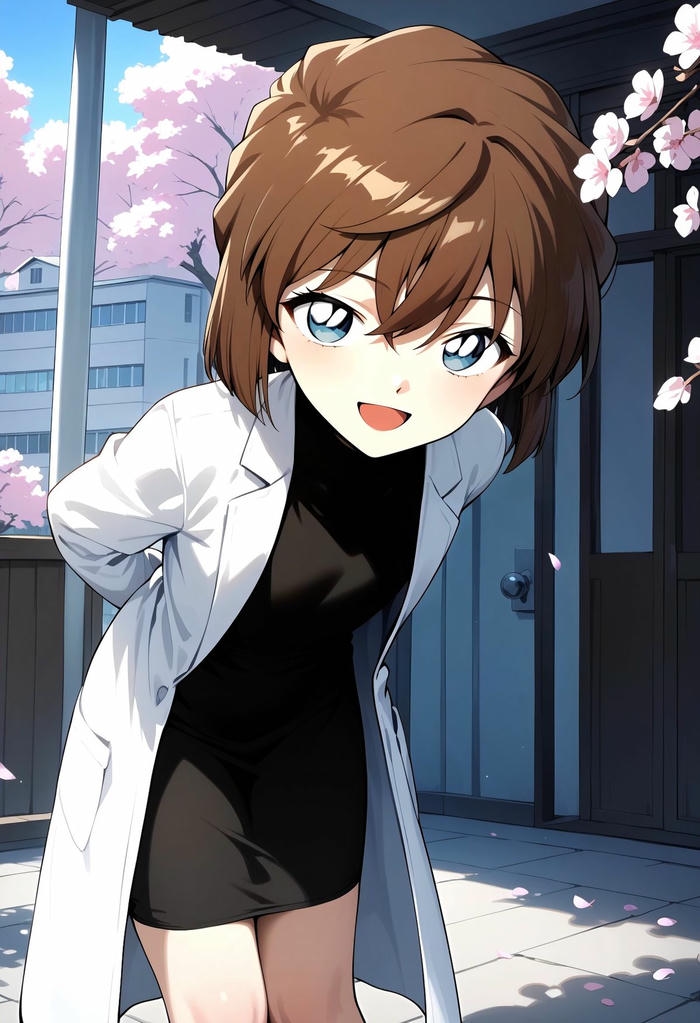 Ảnh Haibara Ai dịu dàng kiêu sa