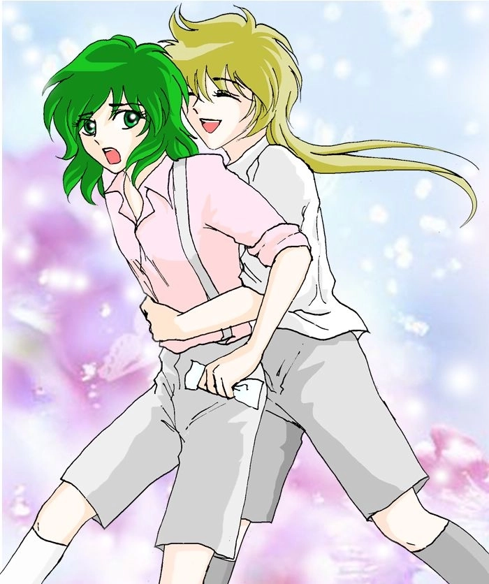 Ảnh Hyoga x Shun thân mật