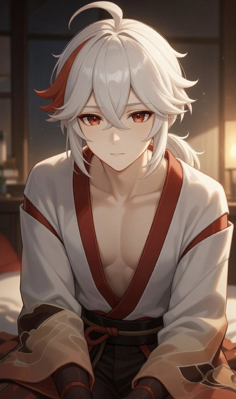 Ảnh Kaedehara Kazuha phong cách tự do