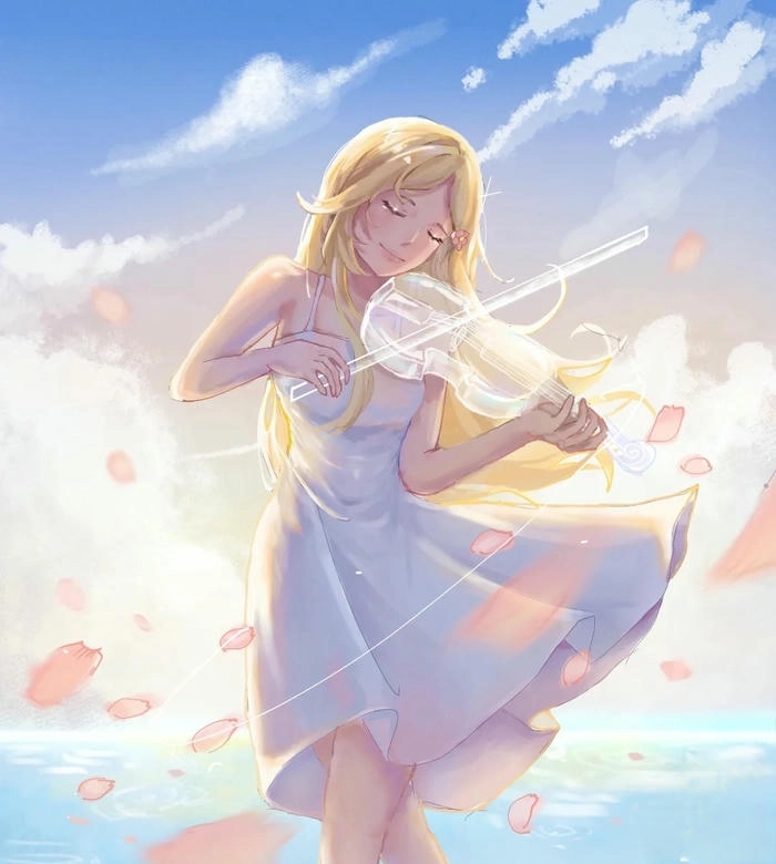 Kaori Miyazono mắt to xinh