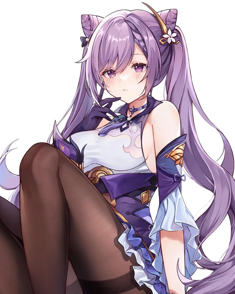 Ảnh Keqing cute ngọt ngào