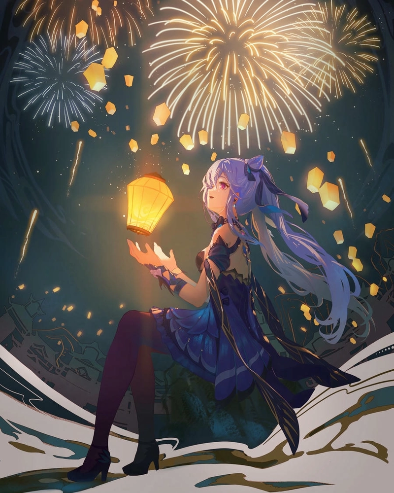 Ảnh Keqing ngọt ngào cute