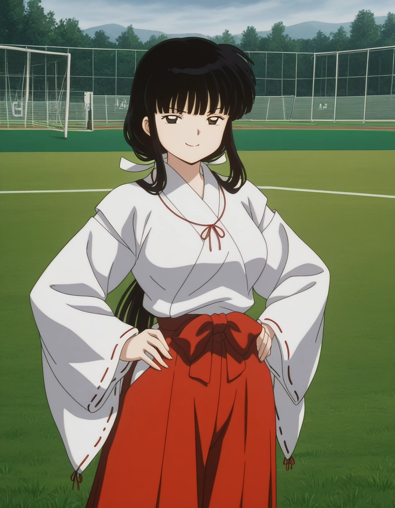 Ảnh Kikyo chống hông