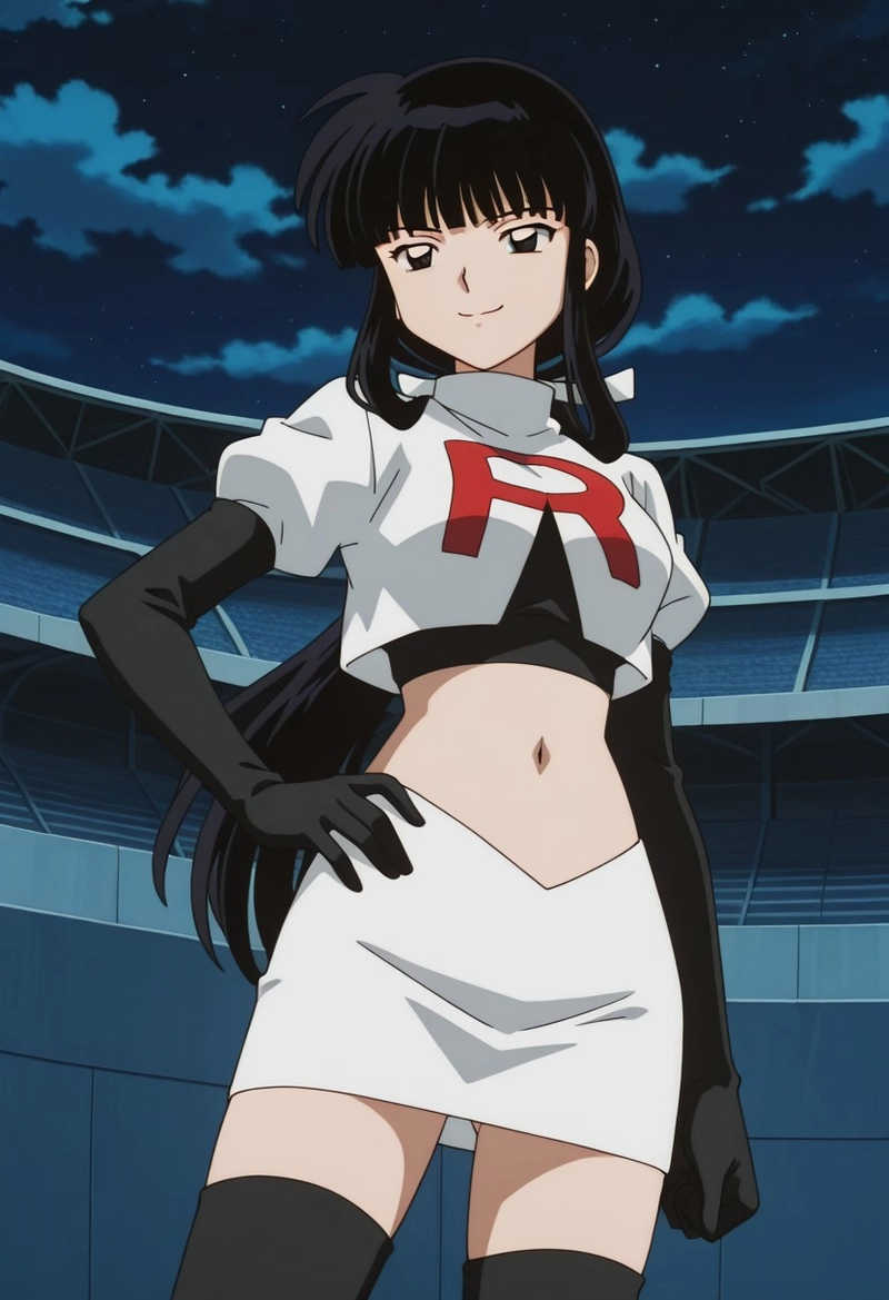 Ảnh Kikyo cực năng động