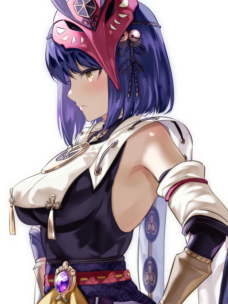 Ảnh Kujou Sara ngây thơ