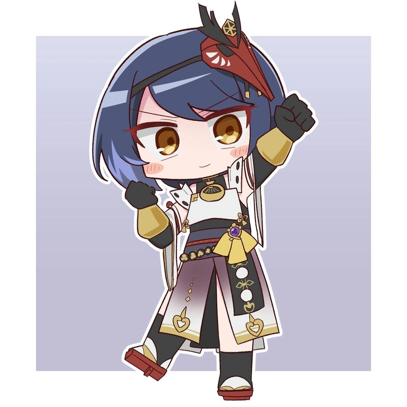 Ảnh Kujou Sara thần thái