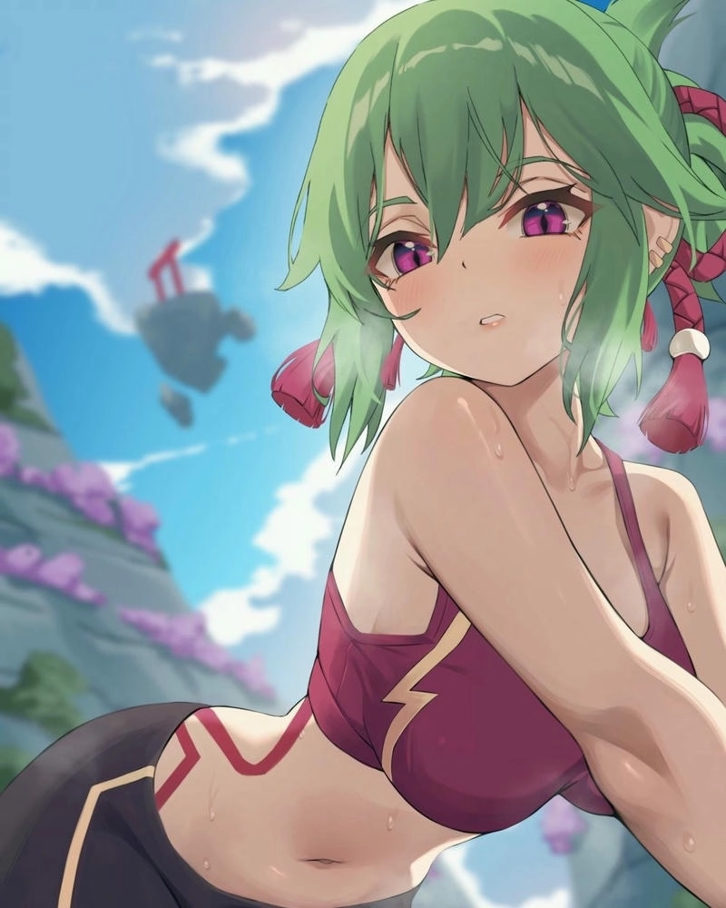 Ảnh Kuki Shinobu tươi tắn