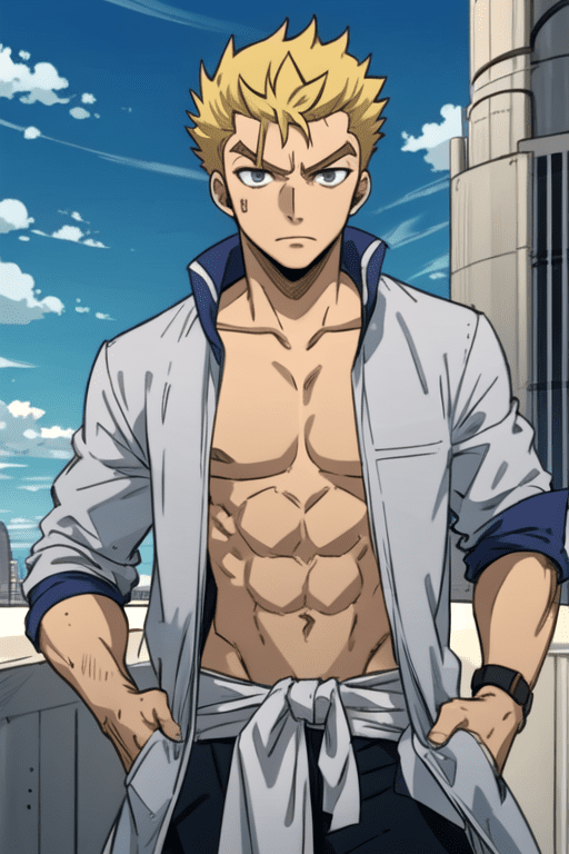 Ảnh Laxus Dreyar 6 múi