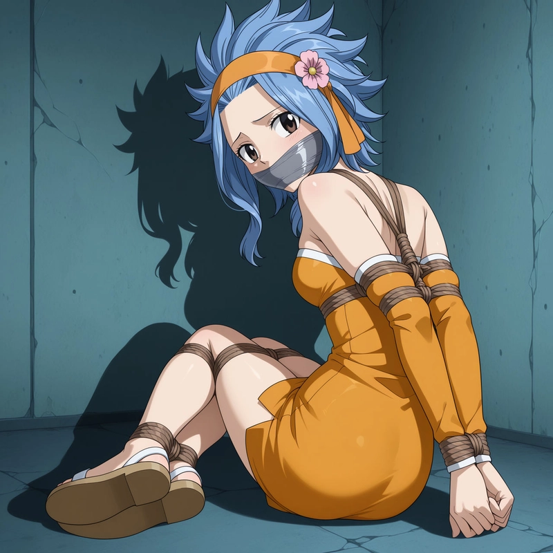 Ảnh Levy McGarden bị trói