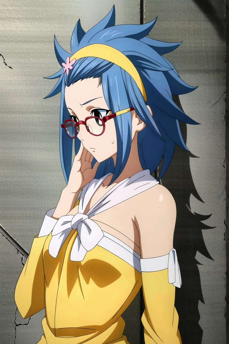 Ảnh Levy McGarden suy nghĩ