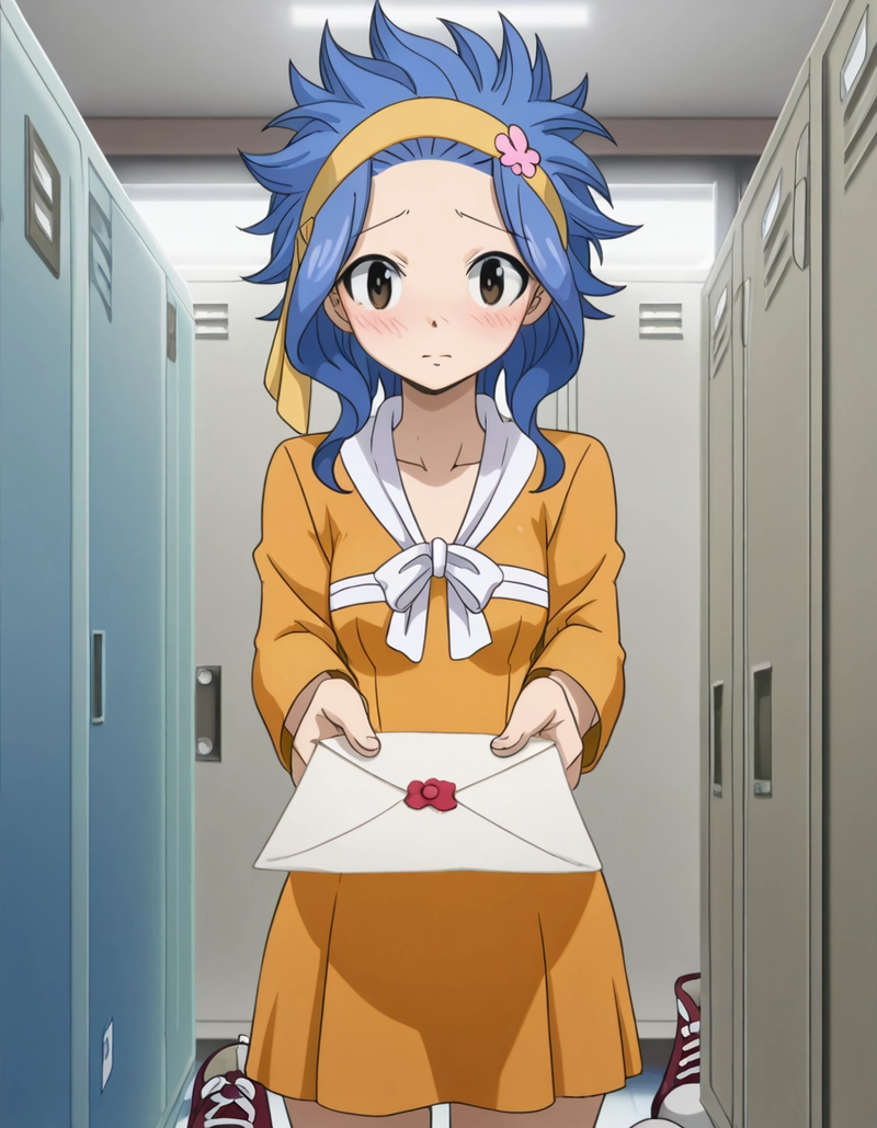 Ảnh Levy McGarden tỏ tình