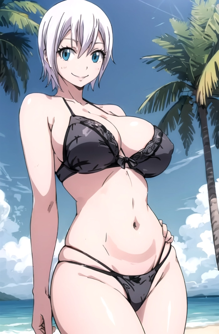 Ảnh Lisanna Strauss đi biển