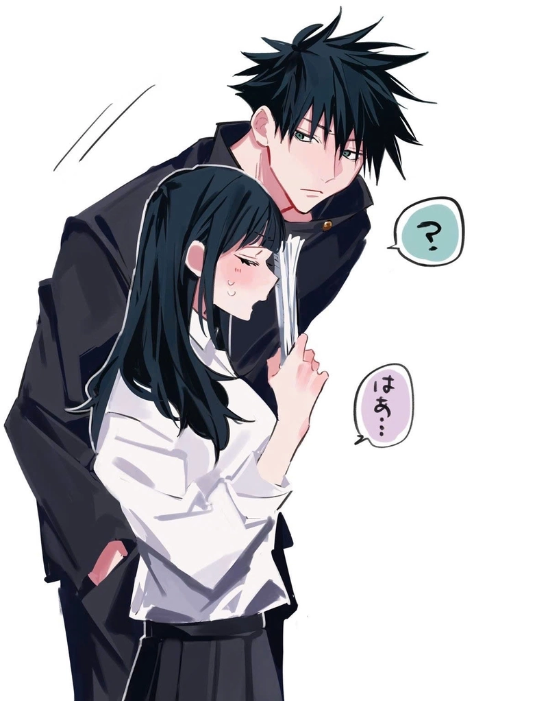 Ảnh Megumi x Tsumiki đẹp lãng mạn