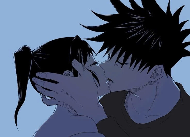 Ảnh Megumi x Tsumiki hạnh phúc