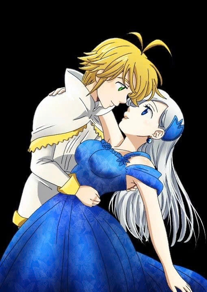 Ảnh Meliodas Elizabeth kute