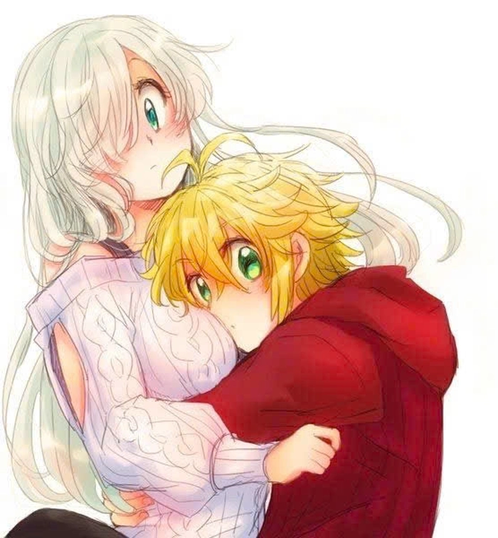 Ảnh Meliodas và Elizabeth lãng mạn