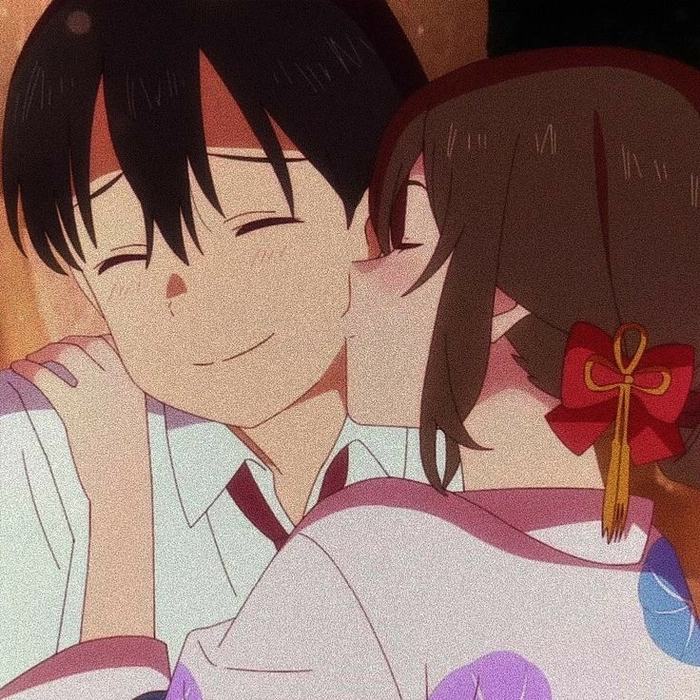 Ảnh Miyo và Kento tình cảm
