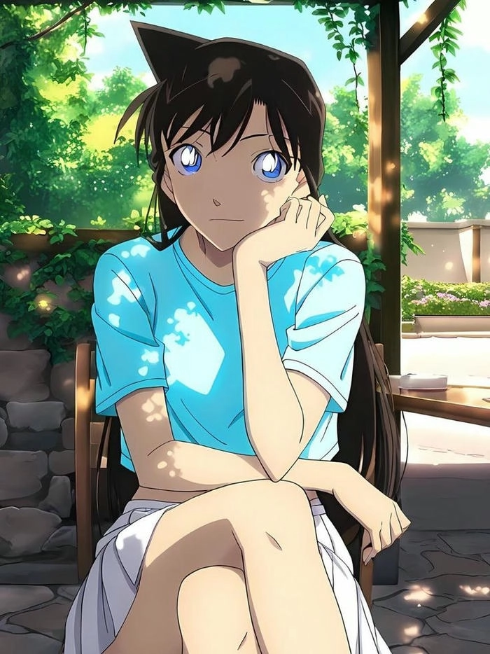 Mori Ran cute hết nấc