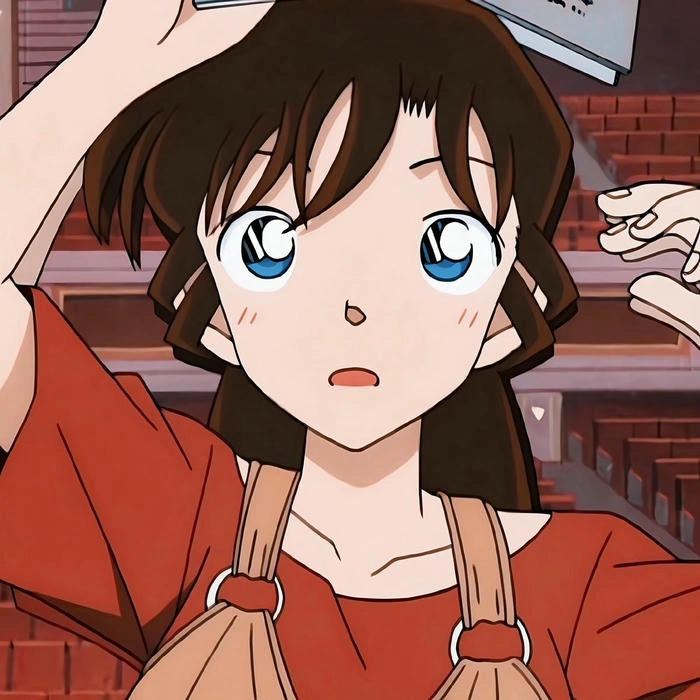 Mori Ran xinh đẹp trong anime