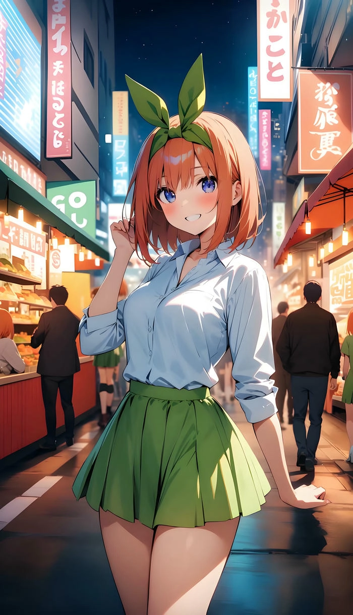 Ảnh Nakano Yotsuba xinh đẹp