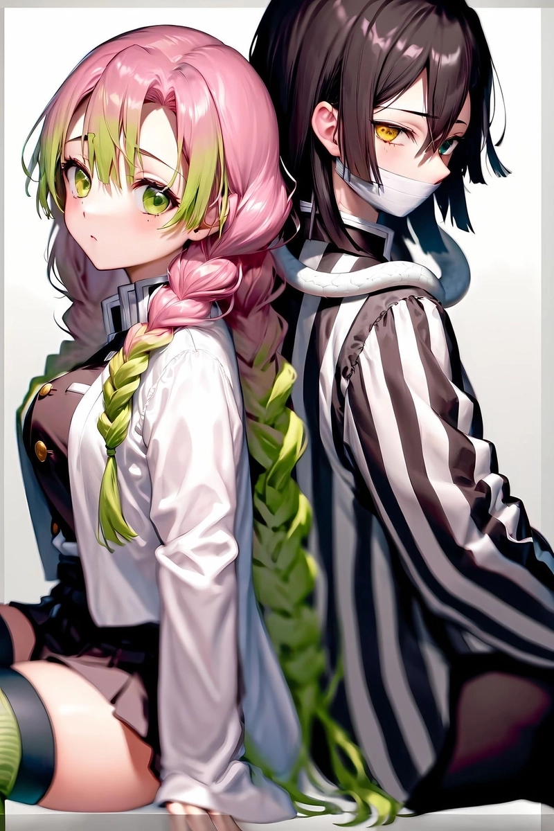 Ảnh Obanai x Mitsuri cute