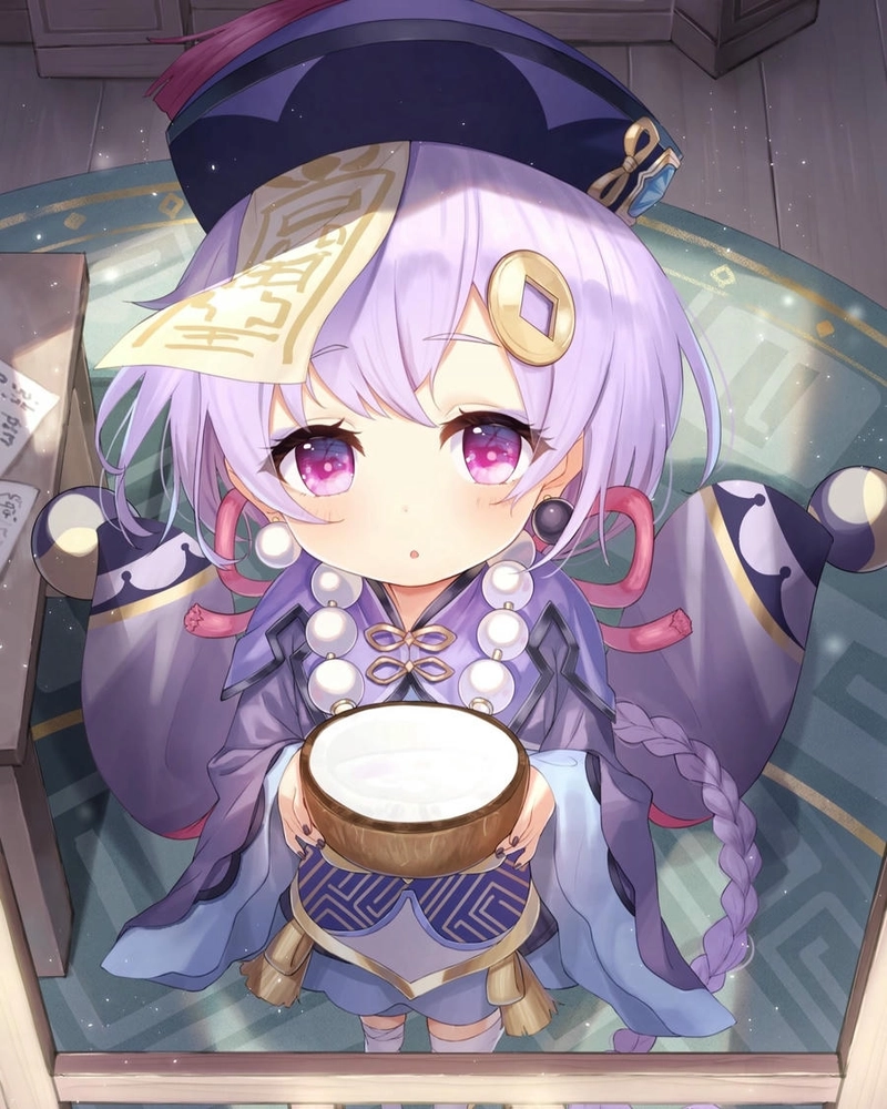 Ảnh Qiqi anime đáng yêu