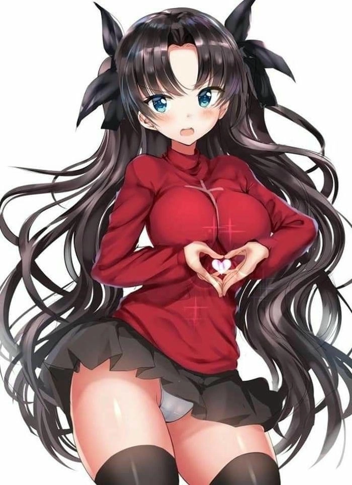 Rin Tohsaka anime girl xinh