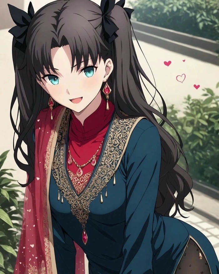 Rin Tohsaka hình đáng yêu nhất