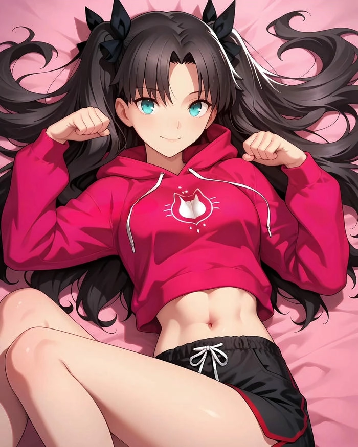 Rin Tohsaka anime girl cute xinh 