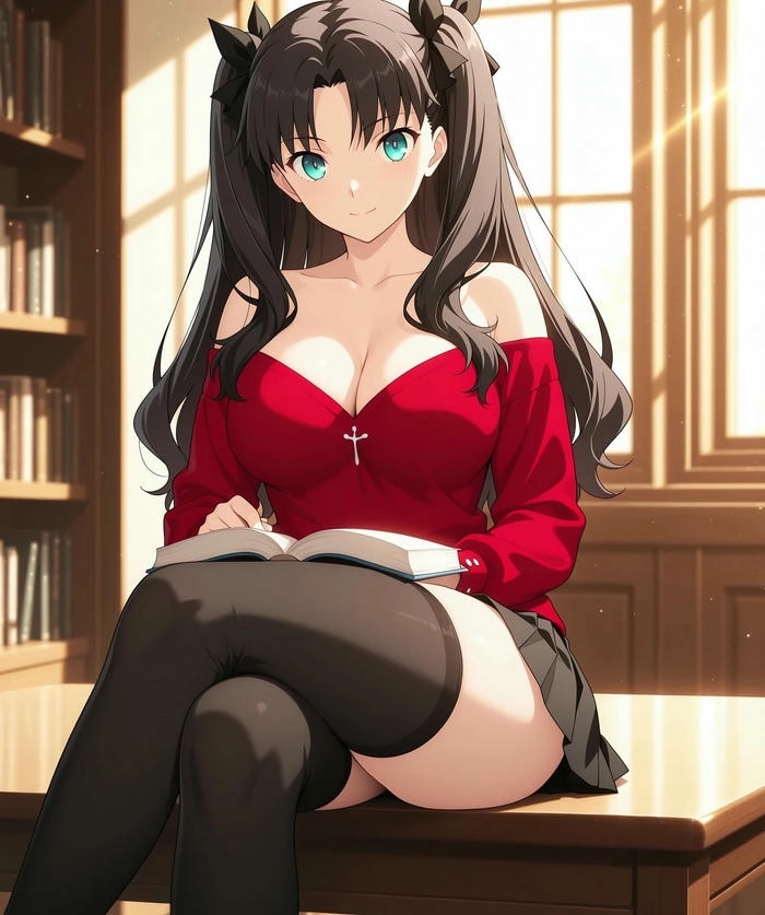 Rin Tohsaka ảnh đẹp lung linh 