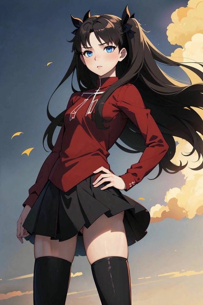 Rin Tohsaka ảnh dễ thương nhất