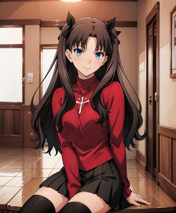 Rin Tohsaka hình đẹp nhẹ nhàng