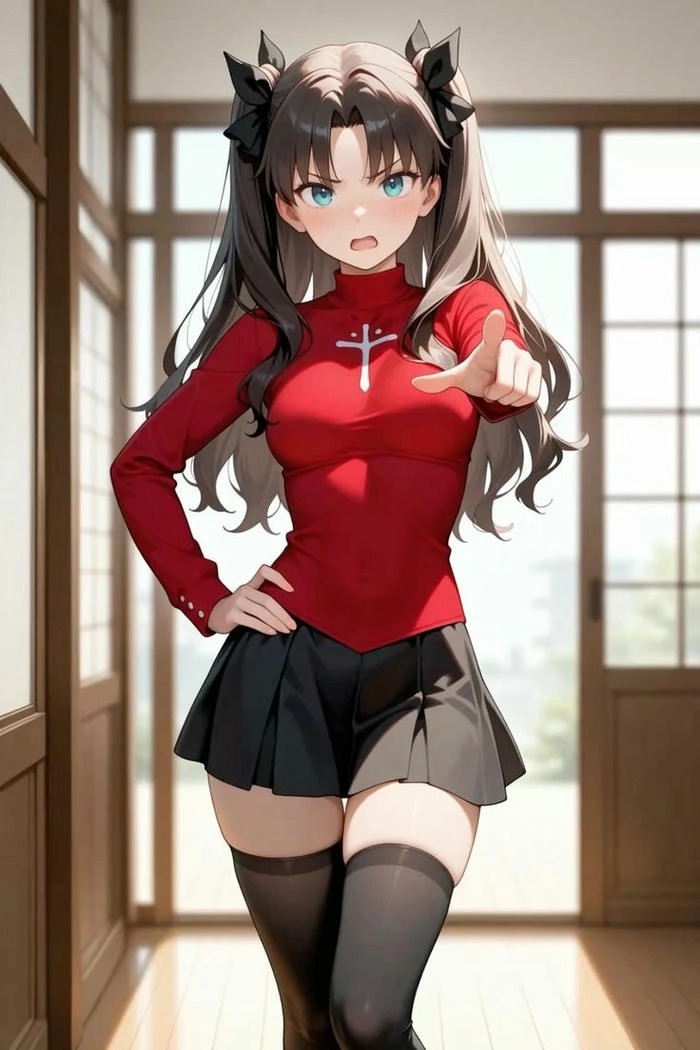 Hình nền Rin Tohsaka anime girl