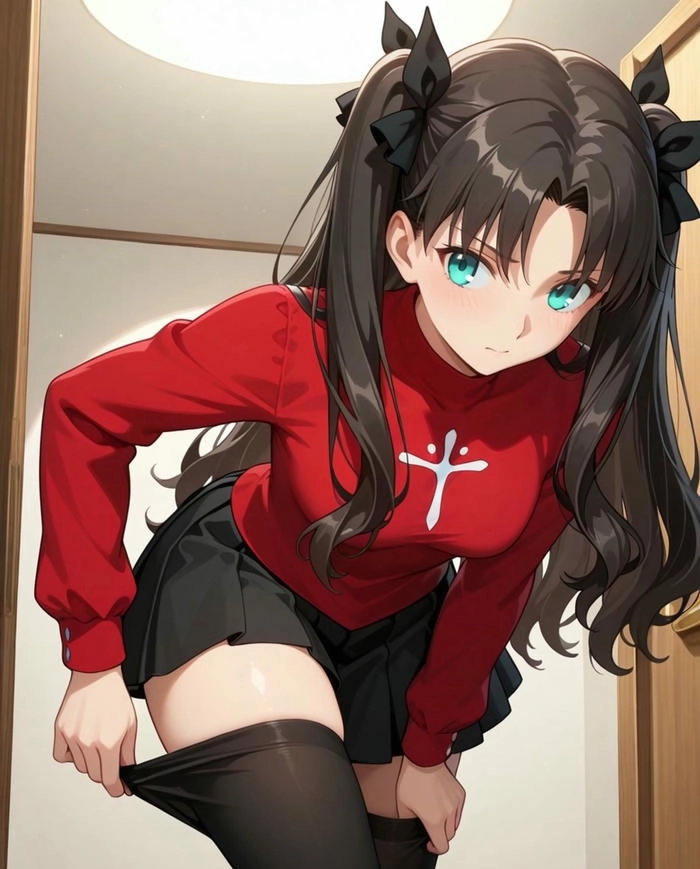 Rin Tohsaka đáng yêu trong anime