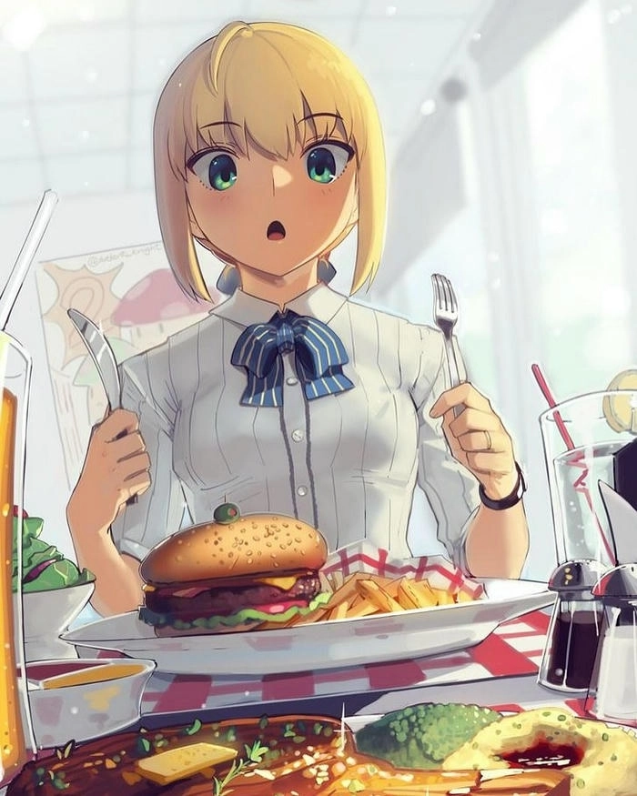 Ảnh Saber xinh đẹp