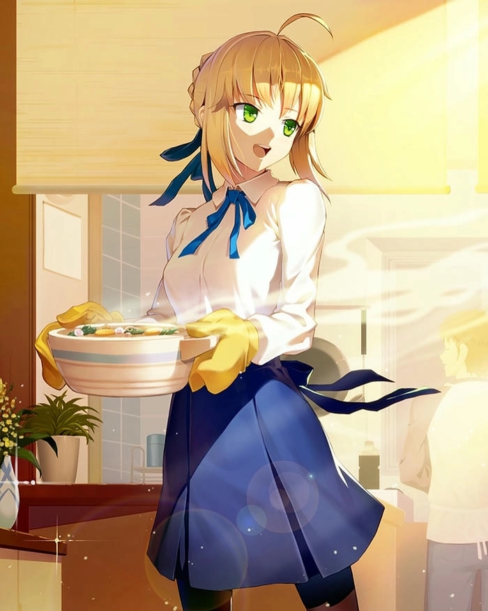 Saber váy xanh đẹp 