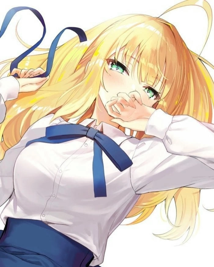 Saber cute thần thái 