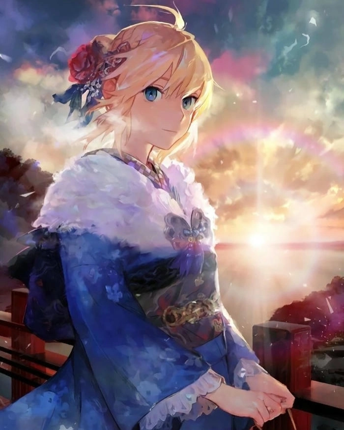 Hình Saber đẹp quá 