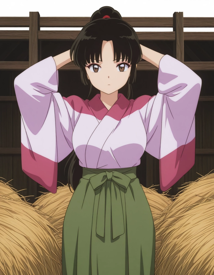 Ảnh Sango buộc tóc