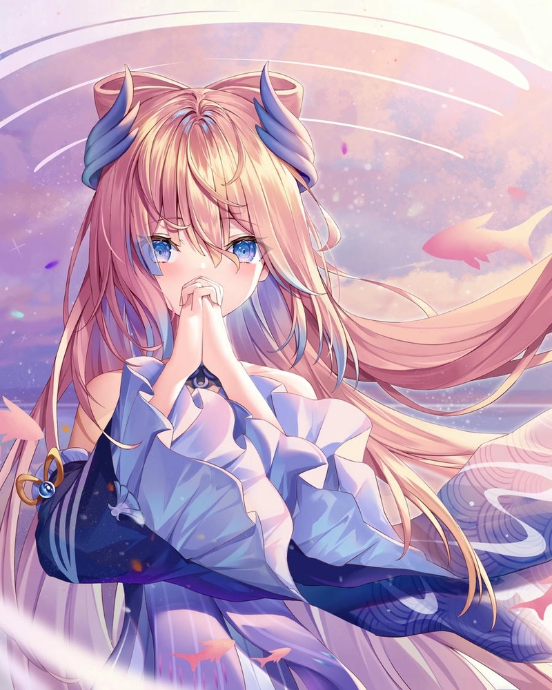 Ảnh Sangonomiya Kokomi anime xinh