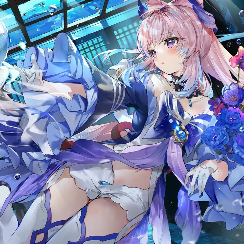 Ảnh Sangonomiya Kokomi chất lượng cao