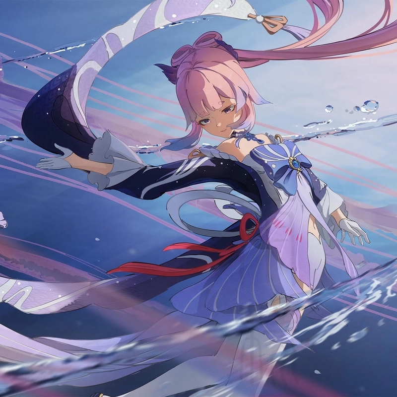 Ảnh Sangonomiya Kokomi đẹp nhất