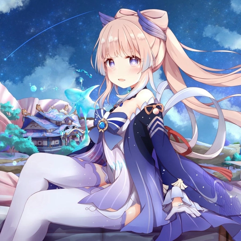 Ảnh Sangonomiya Kokomi fanart