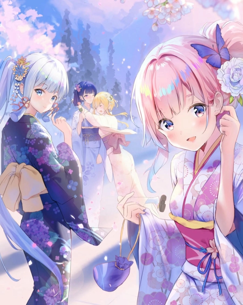 Ảnh Sangonomiya Kokomi ngây thơ