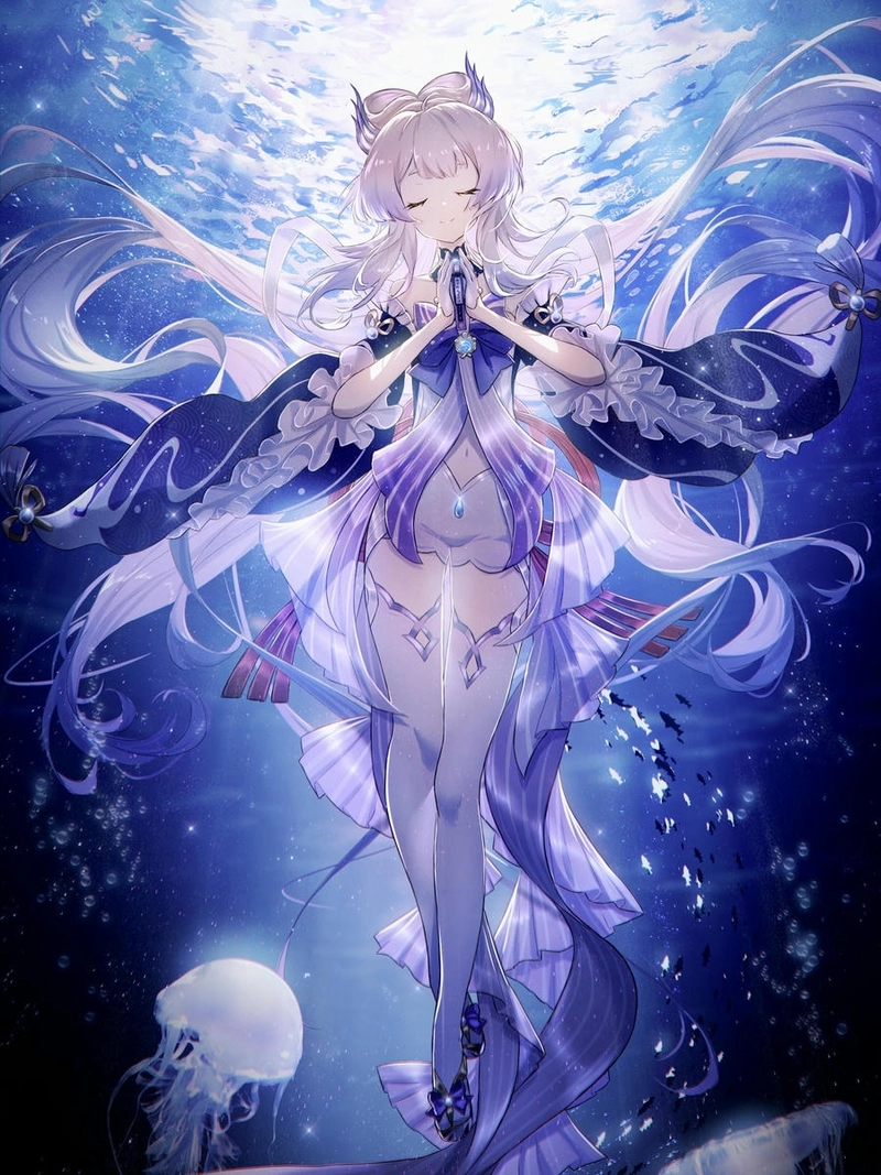 Ảnh Sangonomiya Kokomi tươi sáng