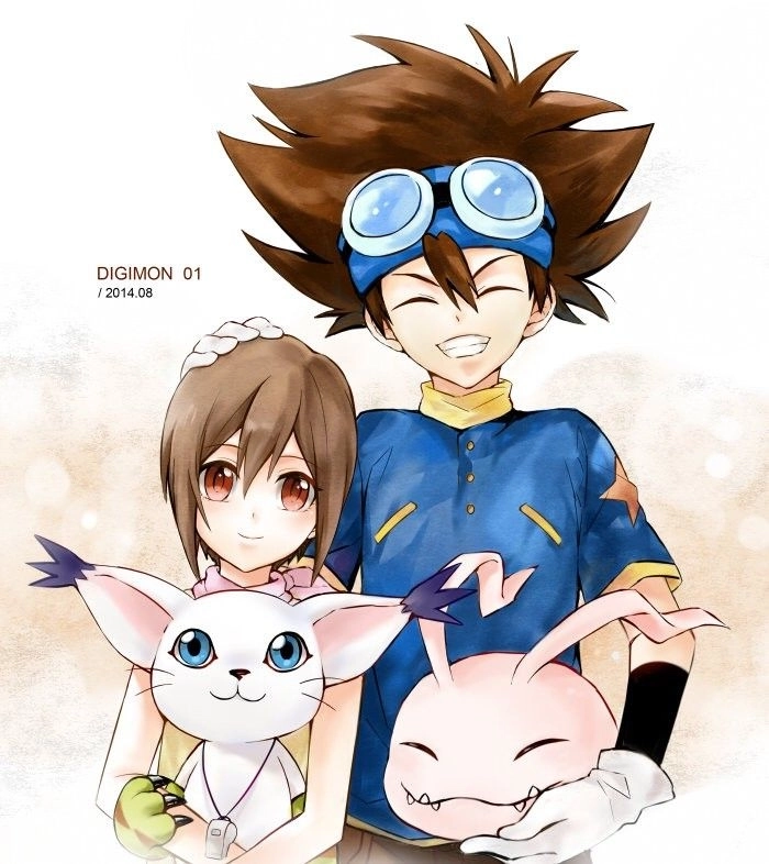 Ảnh Taichi x Hikari anime cute và đẹp