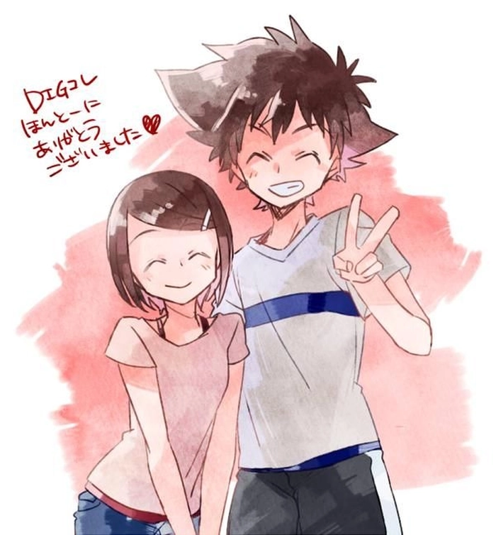 Ảnh Taichi x Hikari anime đẹp