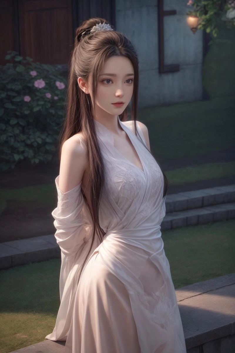 Ảnh Tiêu Huân Nhi nhẹ nhàng