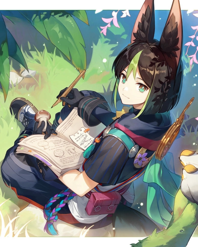 Ảnh Tighnari cute xinh xắn